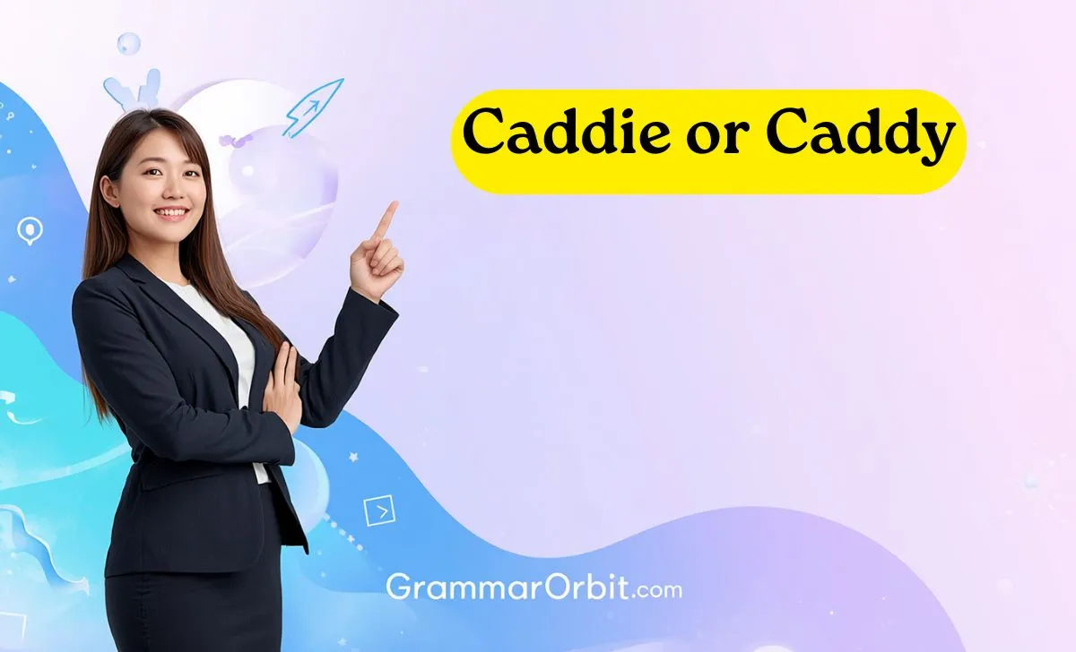 caddie or caddy