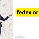 fedex or ups