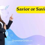 savior or saviour