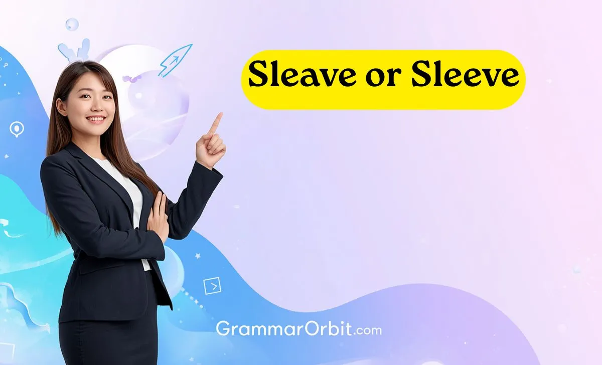 sleave or sleeve