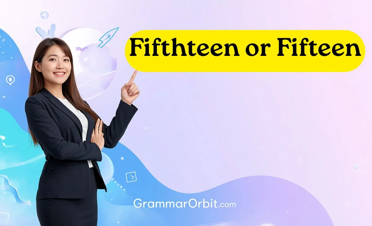 fifthteen or fifteen